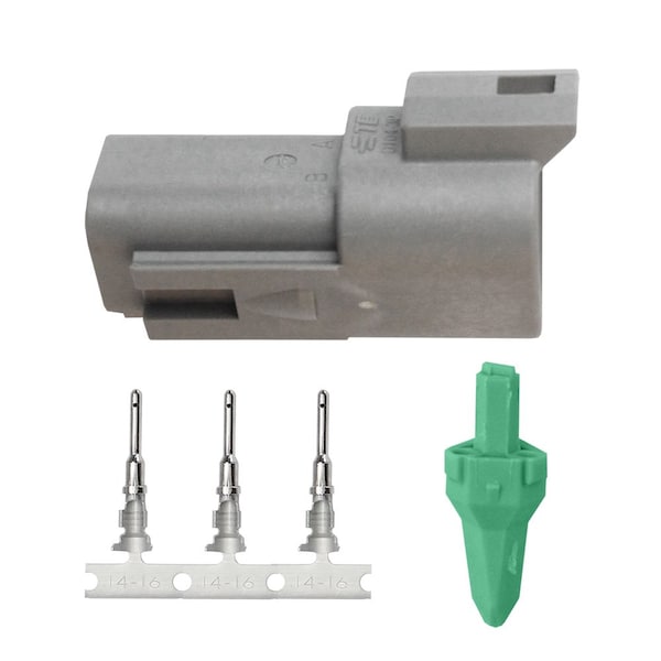 Pacer Group Pacer DT Deutsch Receptacle Repair Kit - 14-18 AWG 3 Position TDT04F-3RP - main